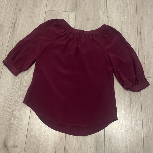 Trina Turk Silk Blouse - Picture 6 of 8